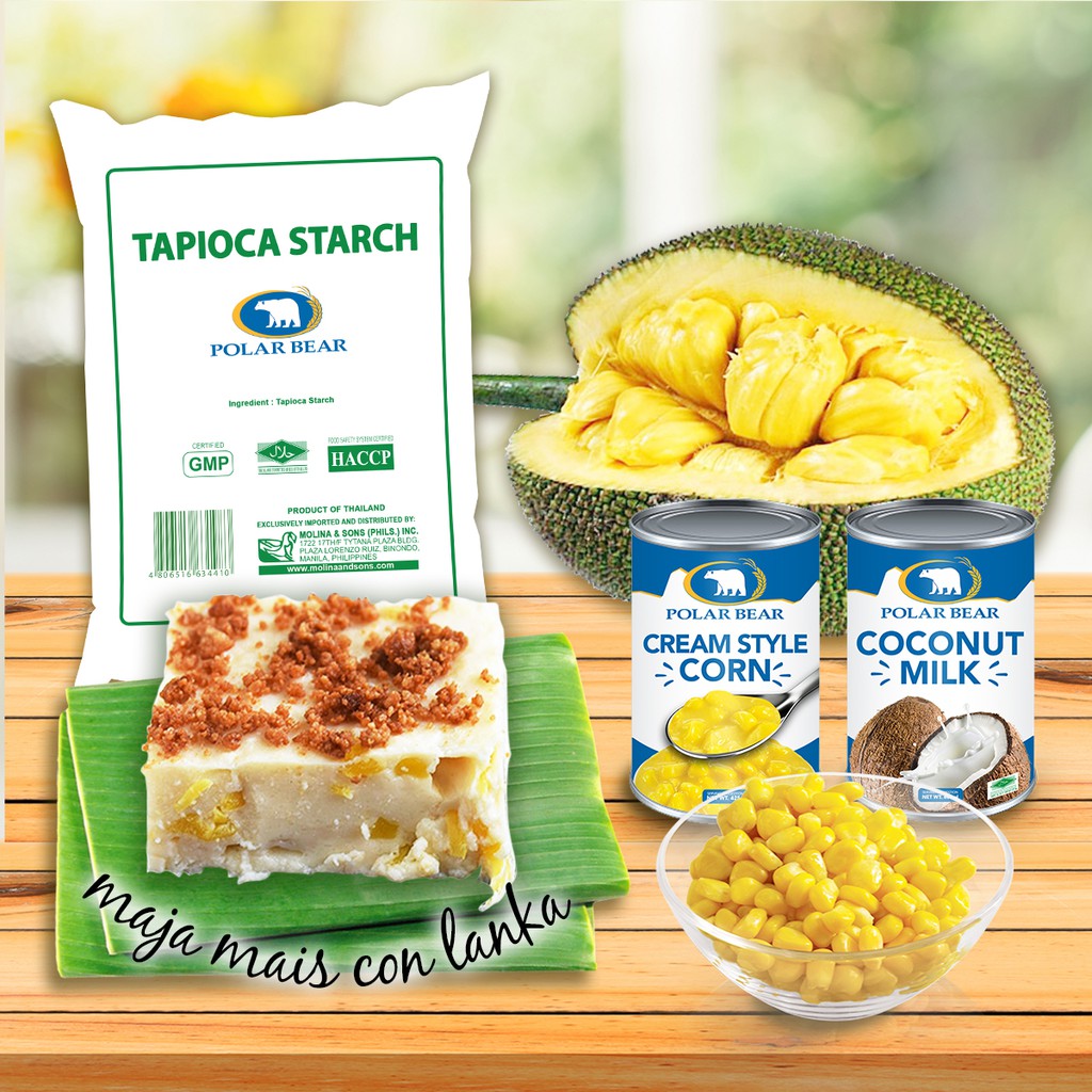 POLAR BEAR TAPIOCA STARCH 500G SULIT BOX (PACK OF 20) | Shopee Philippines