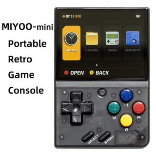 Miyoo Mini Plus Handheld Arcade Game Console with 11000 Games 128G Retro  Video Game Console Online Fighting 3.5 Inch Game Player