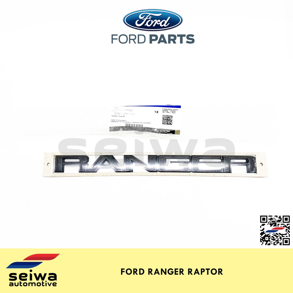 [Raptor] Ford Ranger Emblem - Genuine Ford Auto Parts | Shopee Philippines