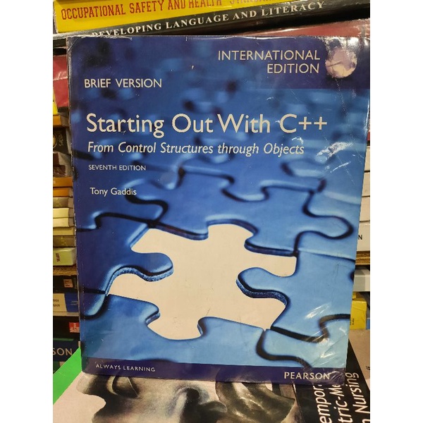 Starting Out with C++ From Control Structures through objects | Shopee ...