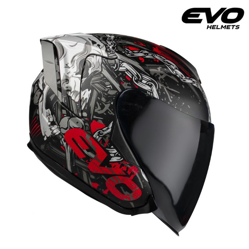 Evo half 2024 face helmet