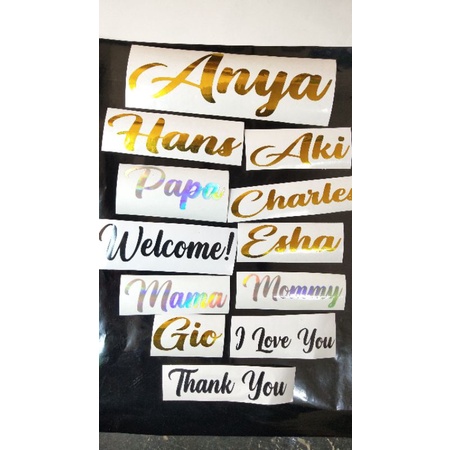 Shop name sticker personalized for Sale on Shopee Philippines