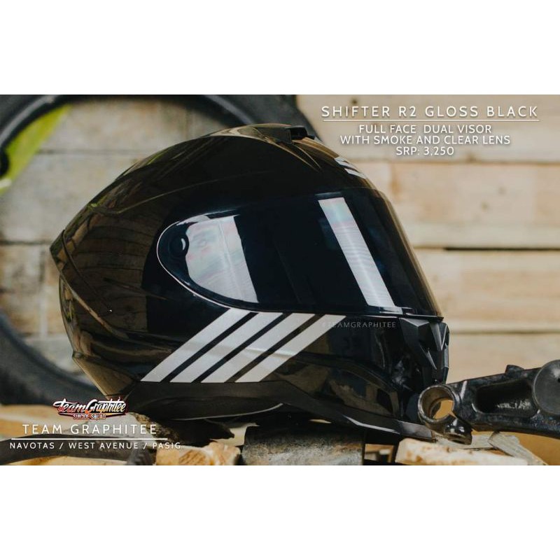 SHIFTER R2 V1 MONO GLOSS BLACK | Shopee Philippines