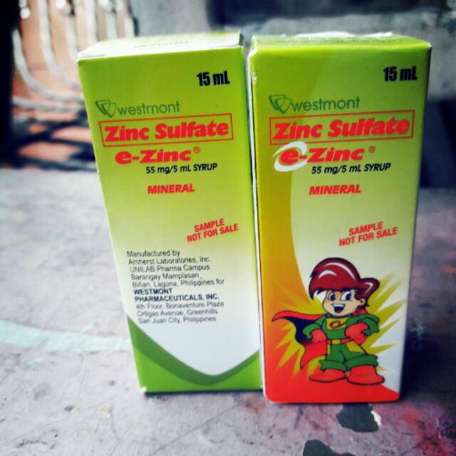 Ezinc (Zinc Sulfate) Shopee Philippines