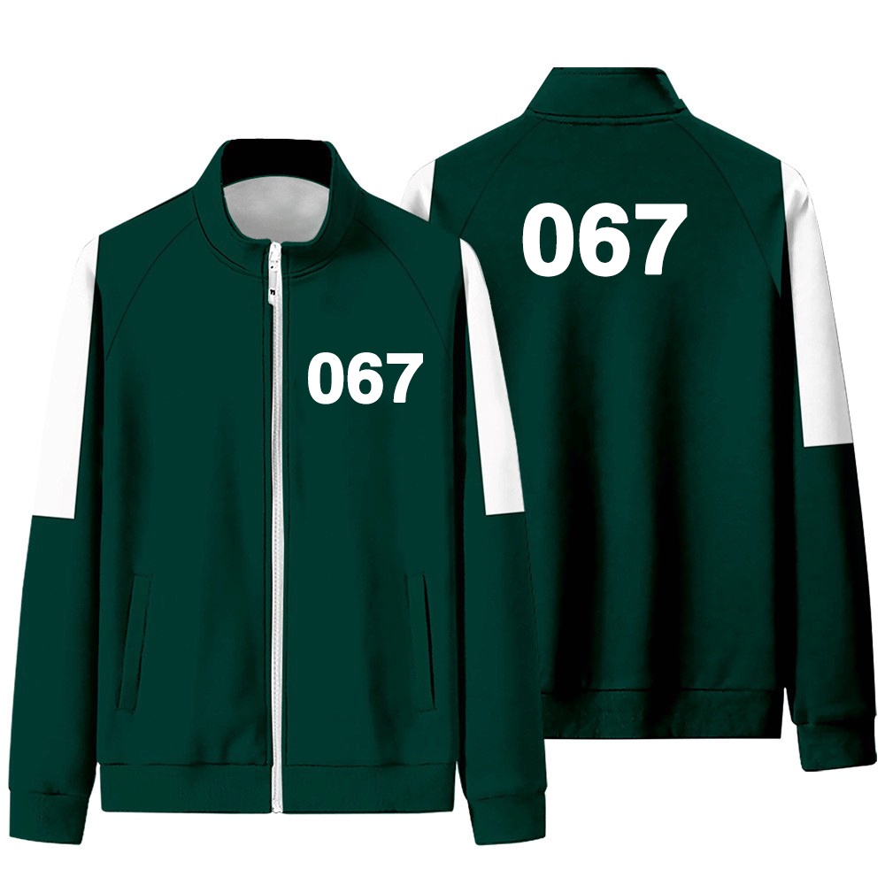 Hoyeon Jung No 067 Jacket  Kang Sae-byeok Squid Game Jacket