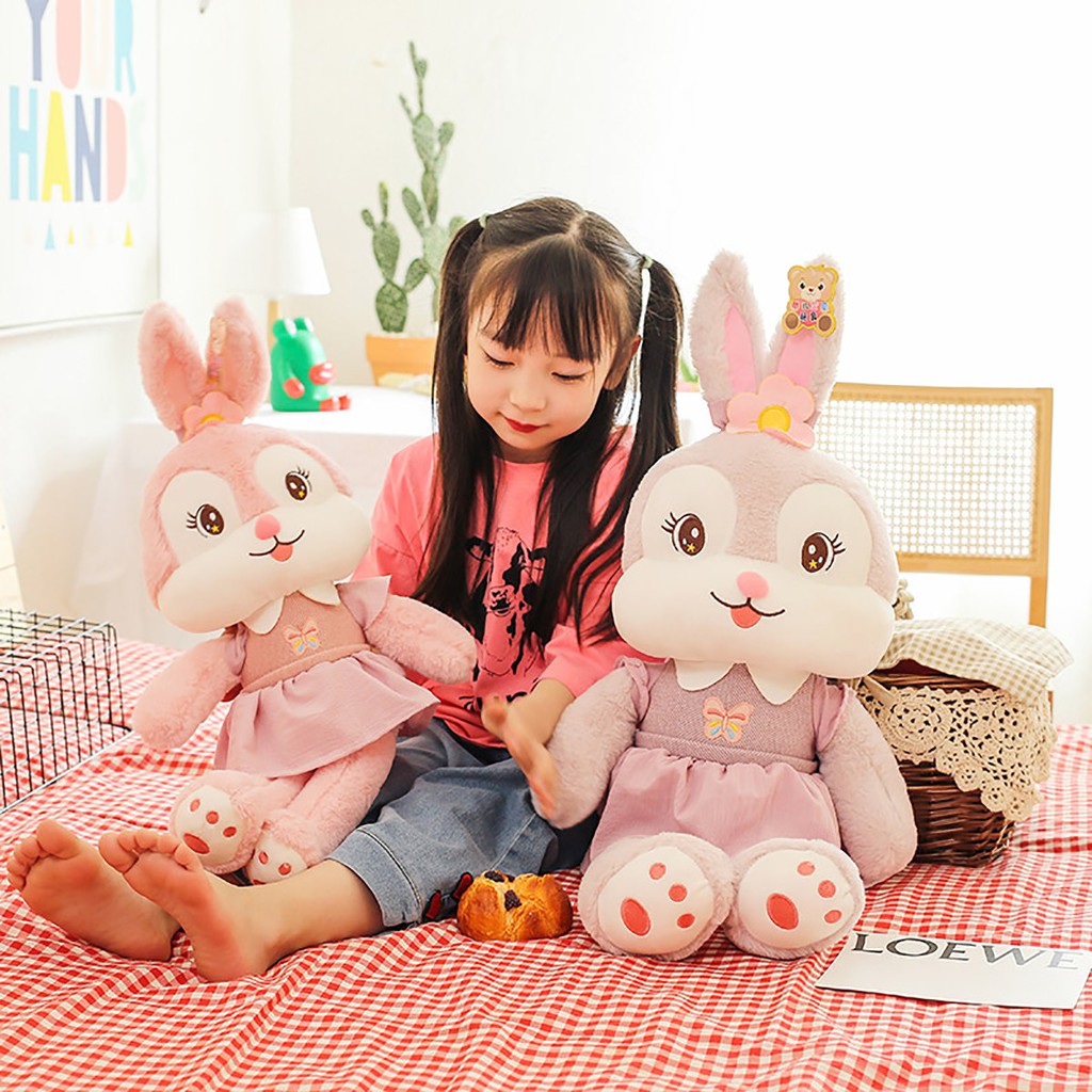 Olympic Sell GA | Plush Toy Rabbit Cute Bed Baby Girl Large Little ...