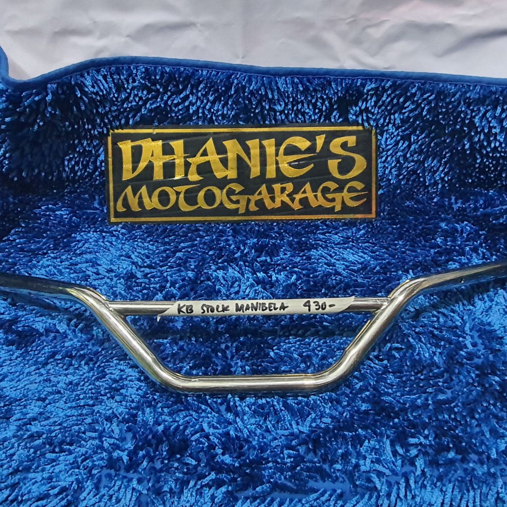 Kawasaki Barako Stock Look Custom Made Stainless Steel Handlebars UoDv