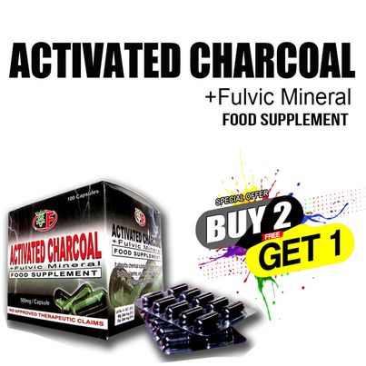 BUY2 TAKE1 ACTIVATED CHARCOAL | Shopee Philippines