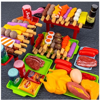 Kids Kitchen Simulation Barbecue Japanese Food Pretend Play Sushi