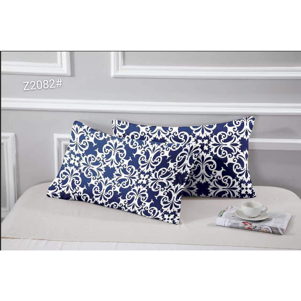 Black Leaf New Pillow Cases 1 Pair/2pcs polyester Cotton pillowcase on