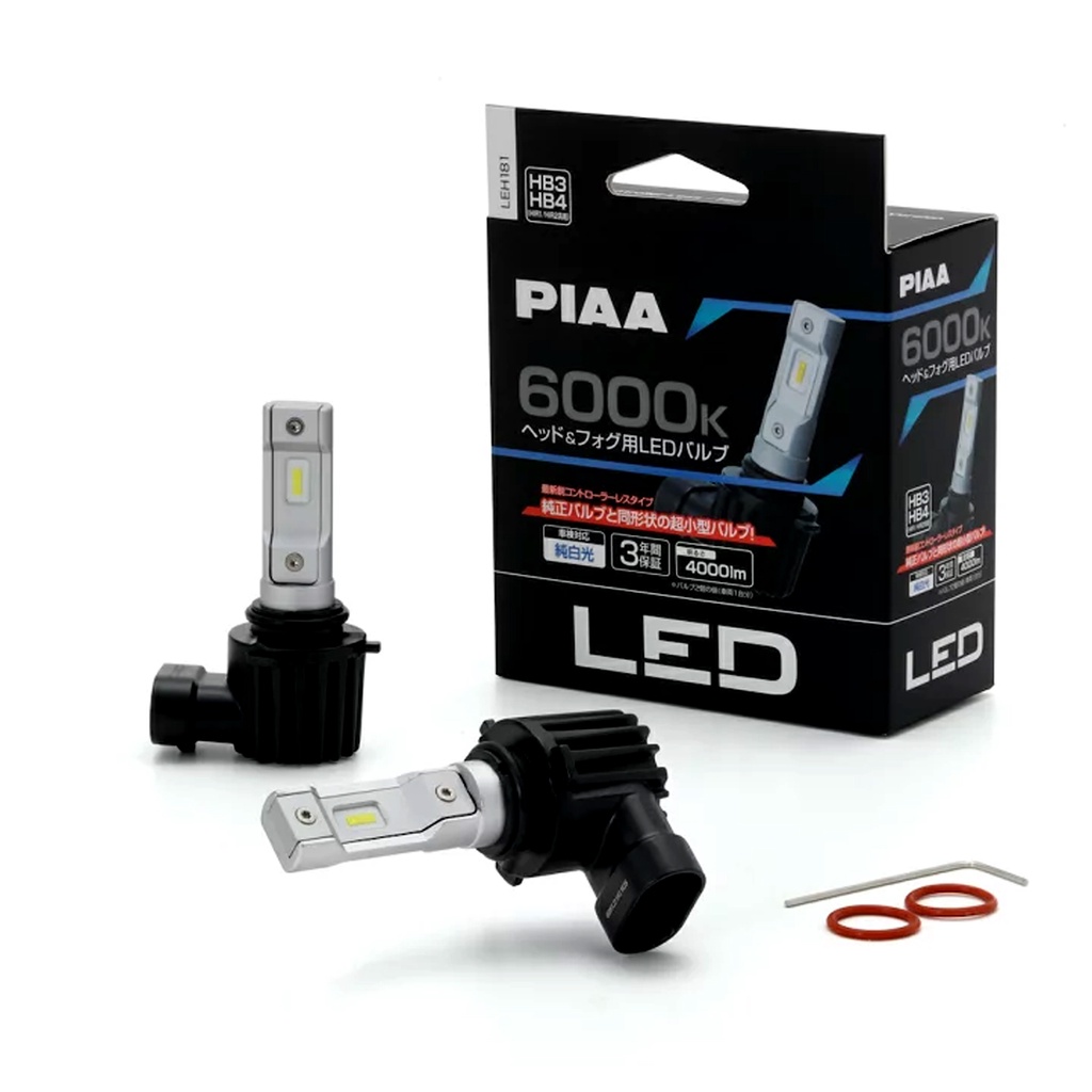 PIAA New Generation Controller Type 6000K LED Bulb HB3/HB4/HIR1/HIR2 ...