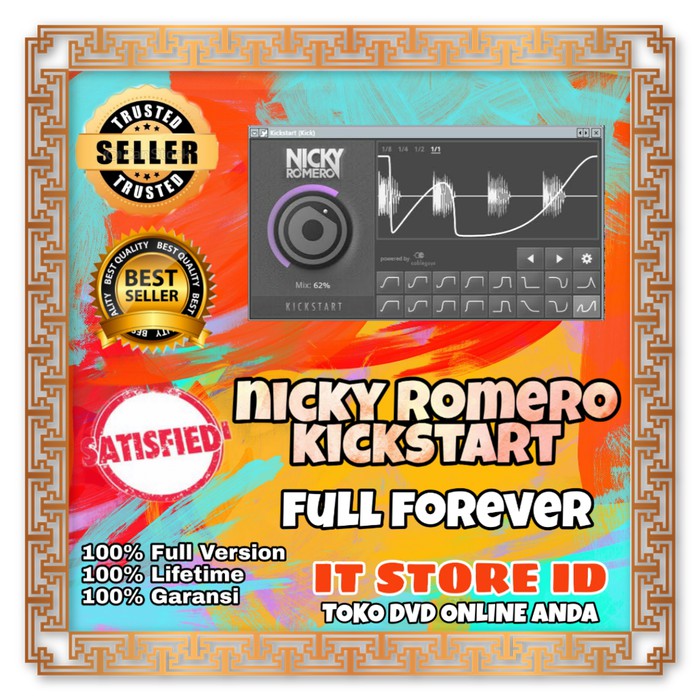 Nicky Romero Kickstart VST DVD Plugin Full Version | Shopee Philippines