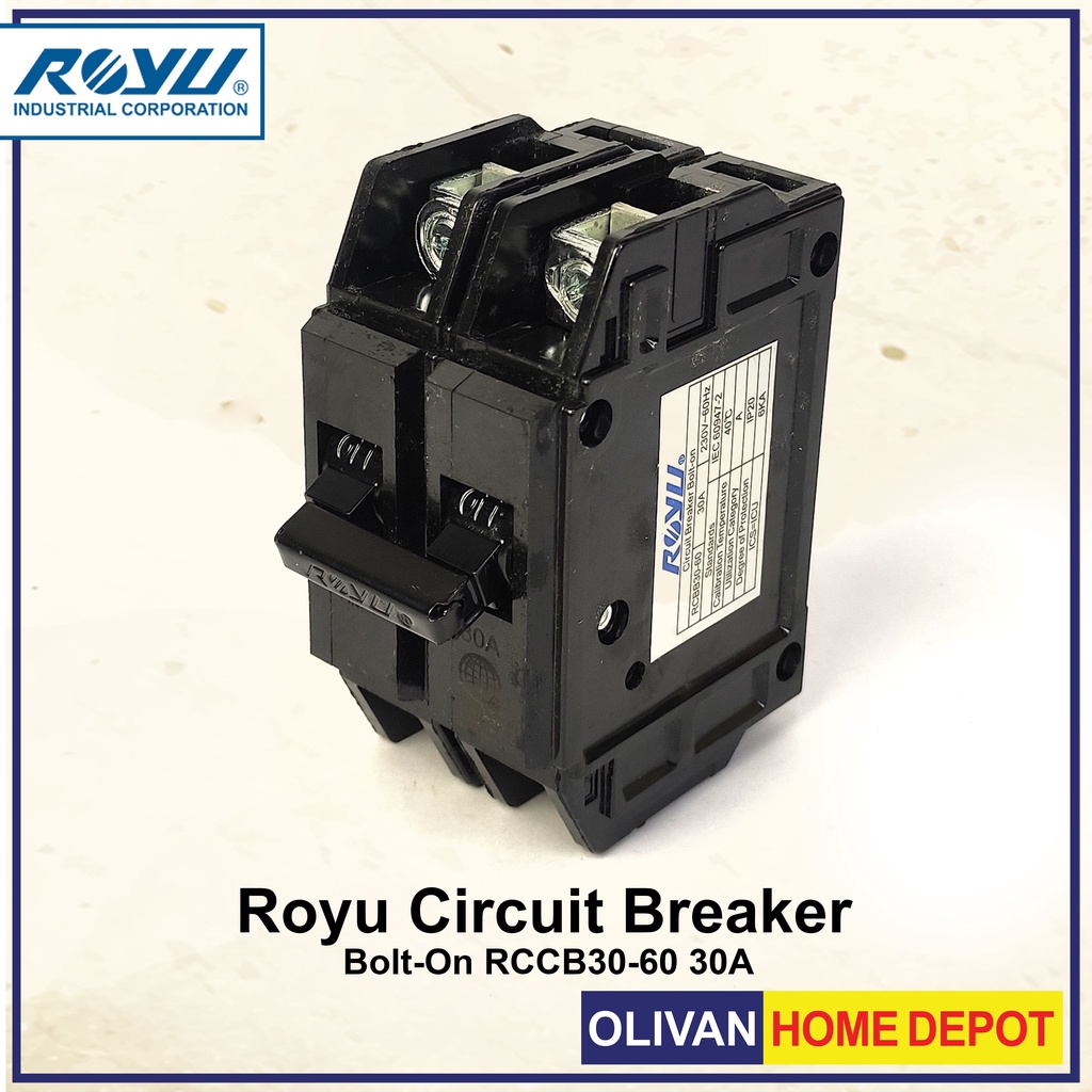 ROYU Original Circuit Breaker Bolton Type Mechanical Lug Terminal 2