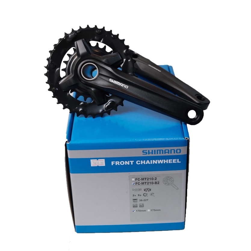 Shimano mt210 crankset online weight