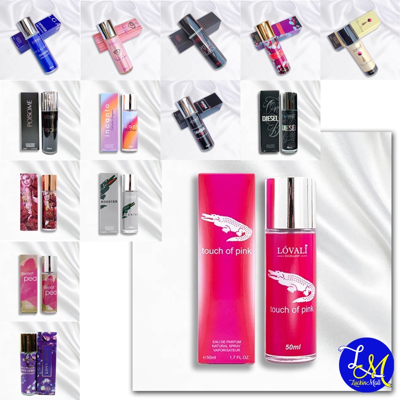LUCKIN MALL Excellent Perfume Natural Spray Fragrance 50ml/35ml ...