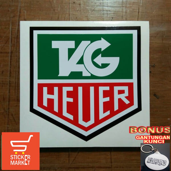 Tag Heuer Sticker green and red