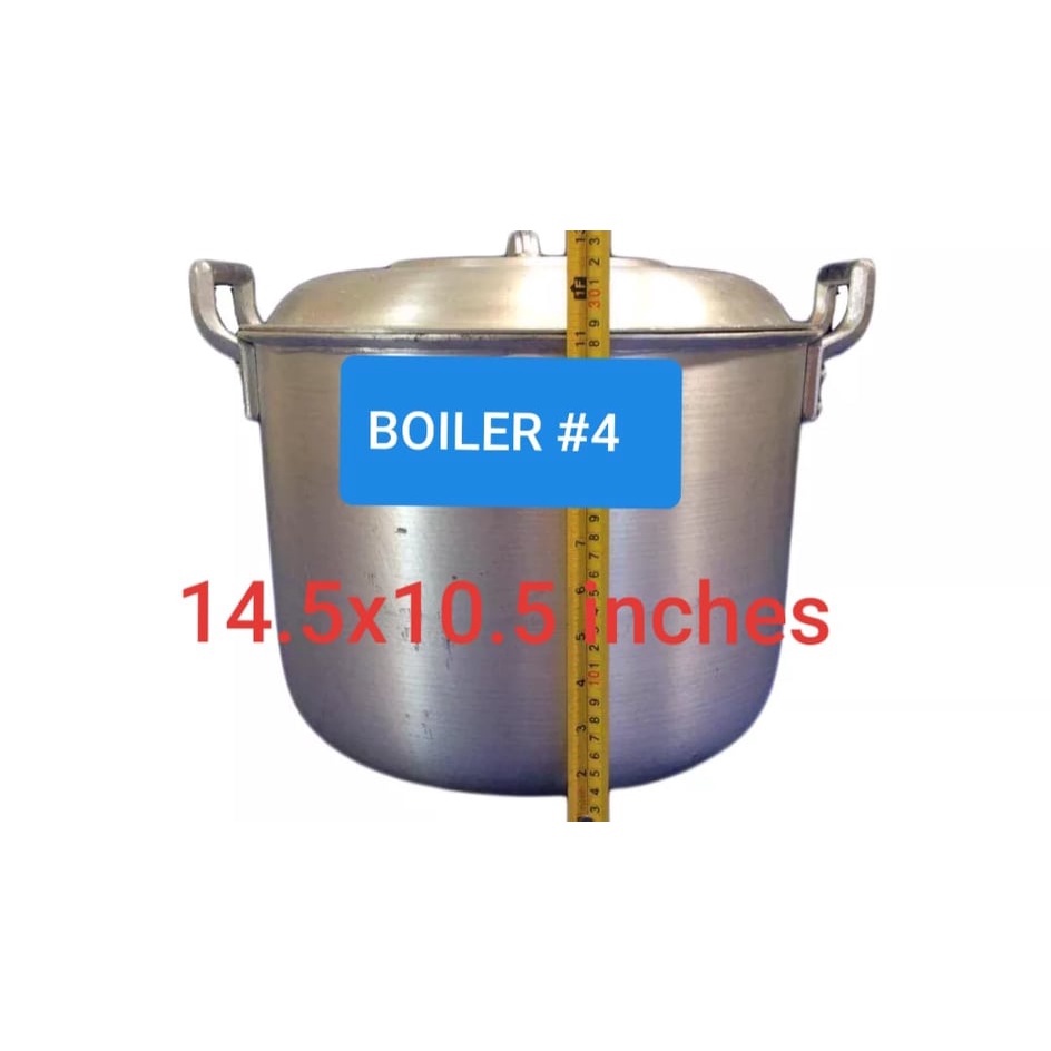 kALDERO BOILER #4 (POTS) 37.8CM X 27.3CM DIAMETER/HEIGHT | Shopee ...