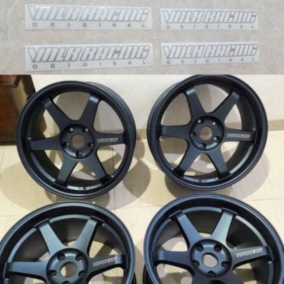 Wholesale Original Volkracing car rim stickers for Volk Rays TE37 ...
