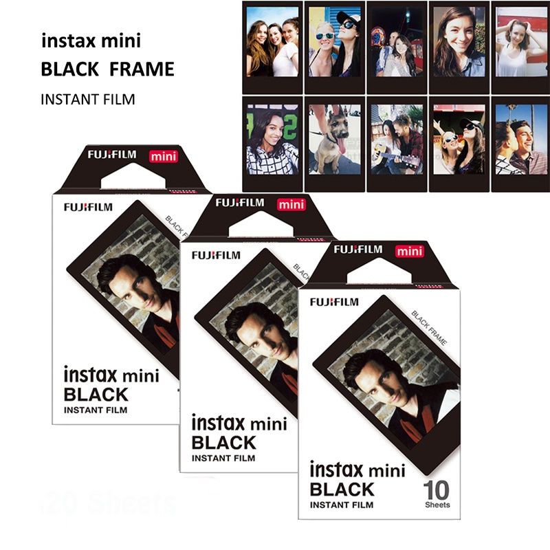 FUJIFILM mini Instax film - Black Frame, Photography, Photography