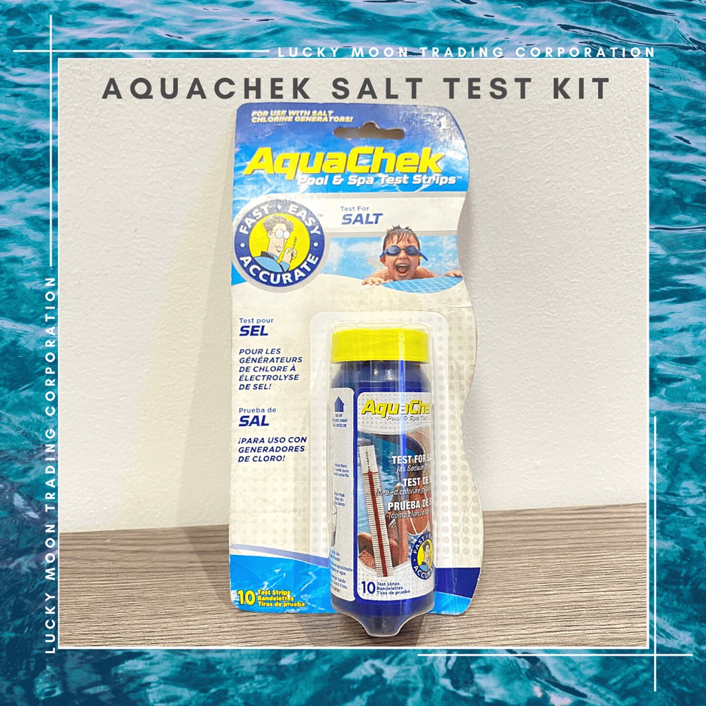 LMTC Swimming Pool Supplies Aquachek Salt Test Kit Shopee Philippines