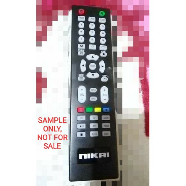 Remote for Nikai Smart TV Shopee Philippines