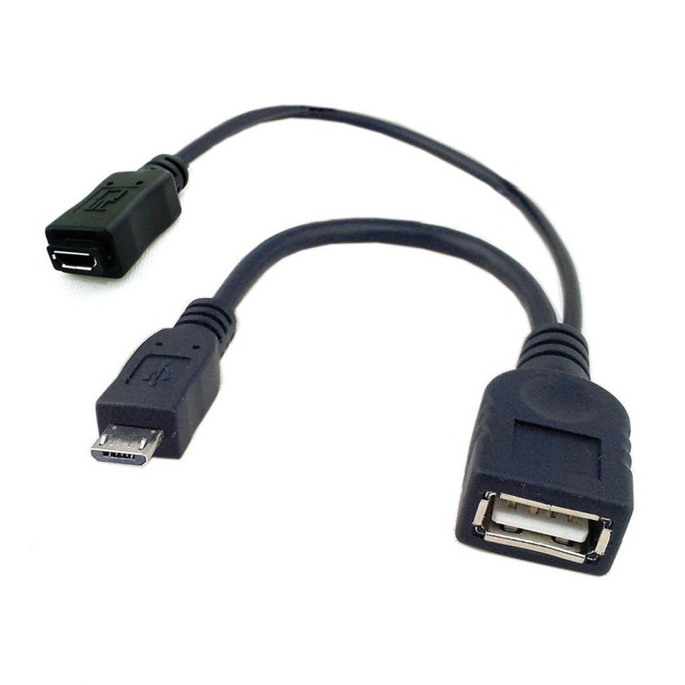 985 - OTG Micro USB to USB Female and Micro USB Female - A-UOY-02 ...