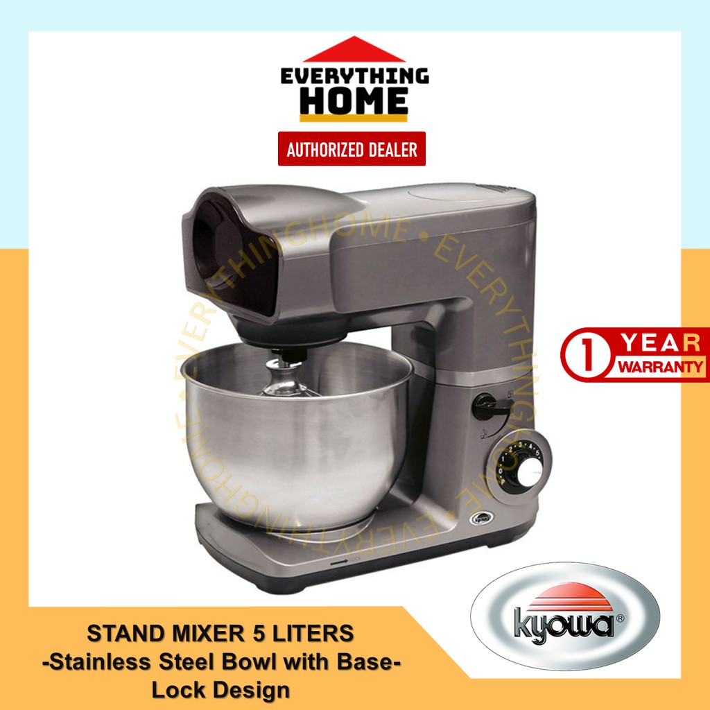 Kyowa Heavy Duty Stand Mixer 5 Liters with Stainless Steel Bowl / KW4510 Shopee Philippines