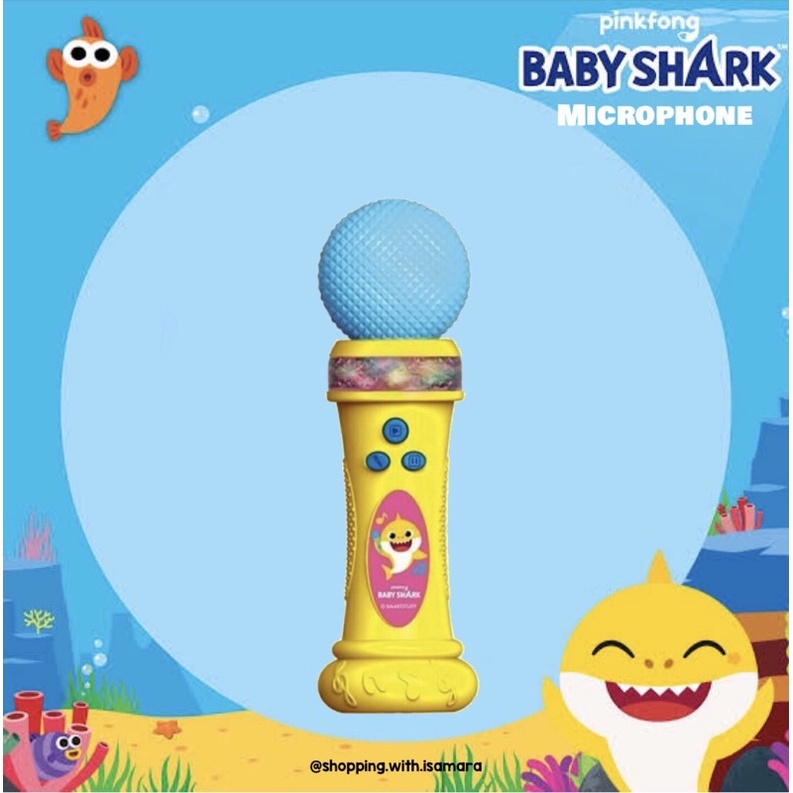 Pinkfong Baby Shark Microphone / Toy Mic Shopee Philippines