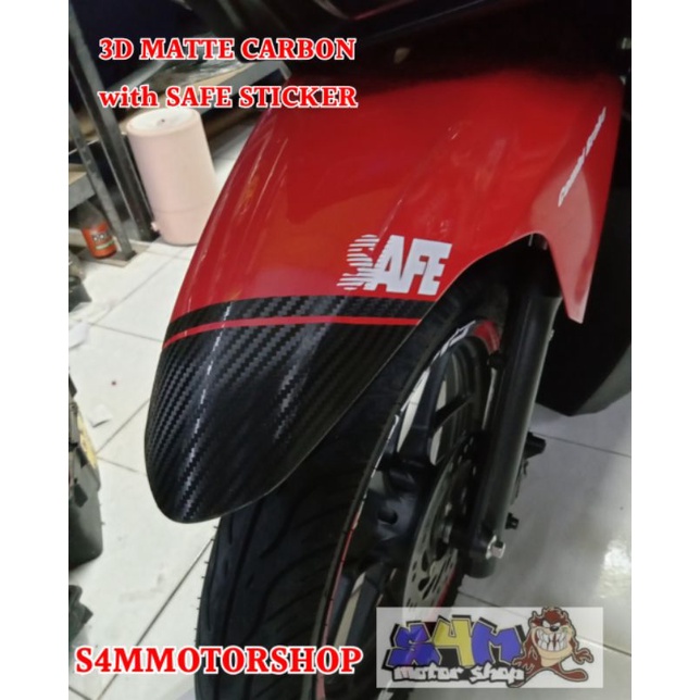 Front fender Sticker With Safe Sticker for Front Fender | Shopee ...
