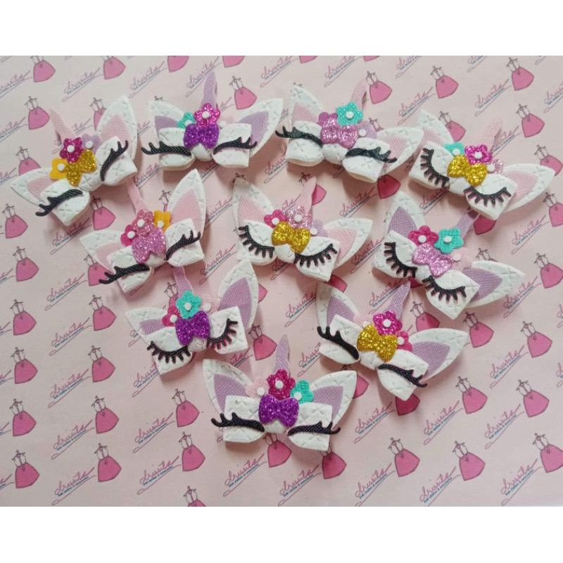 UNICORN EYELASH CUPCAKE TOPPERS 2 in 1 (10 pcs per pack) Shopee Philippines