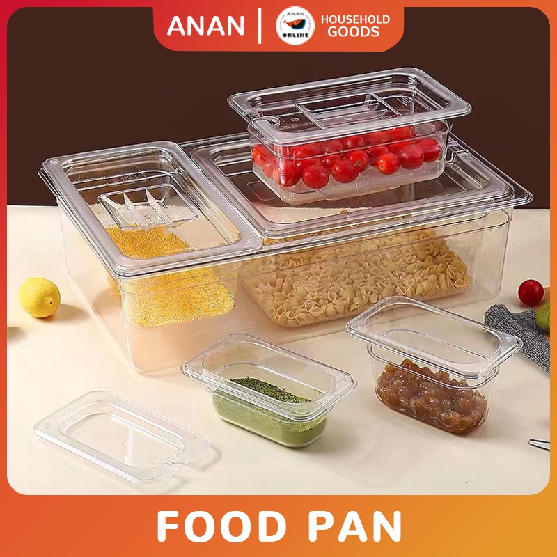 Acrylic Sinker Container Food Pan Sauce Pan Food Container Canister ...