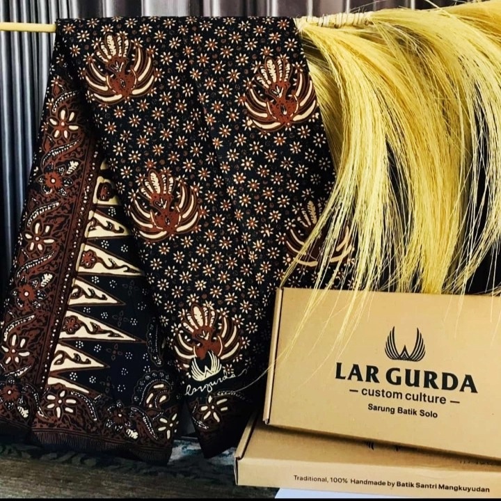 Lar GURDA BATIK SCARF/ KANG SANTRI SCARF | Motif BATIK SARONG | Adult ...