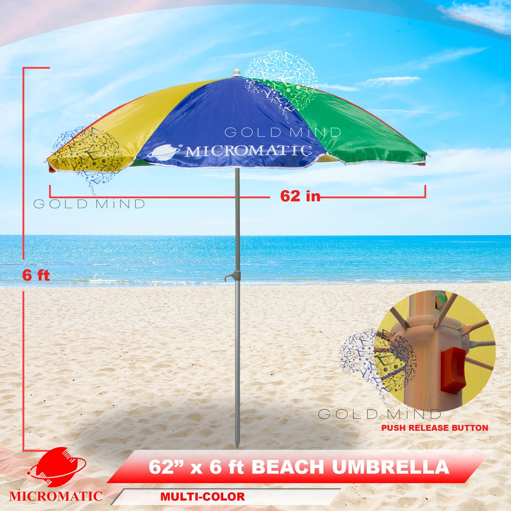 Biggest best sale umbrella size