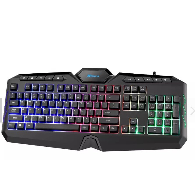 XTRIKE ME KB-509 USB Membrane keyboard with LED backlight | Shopee ...