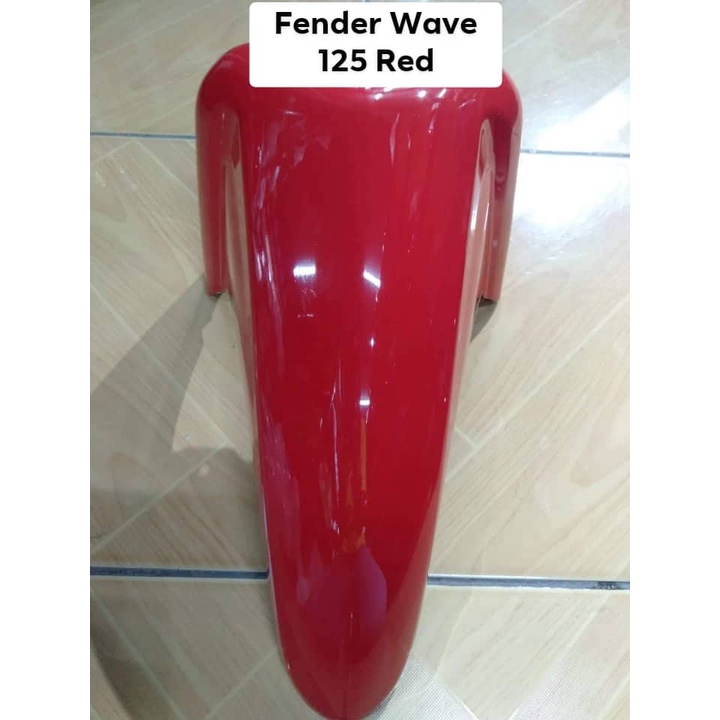 Front Fender Wave 125 (Black/Red/Blue) | Shopee Philippines