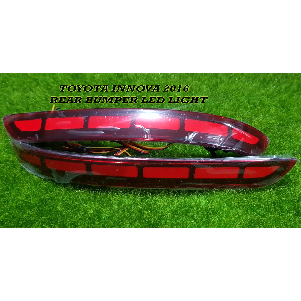 rear bumper LED light for toyota innova | Shopee Philippines