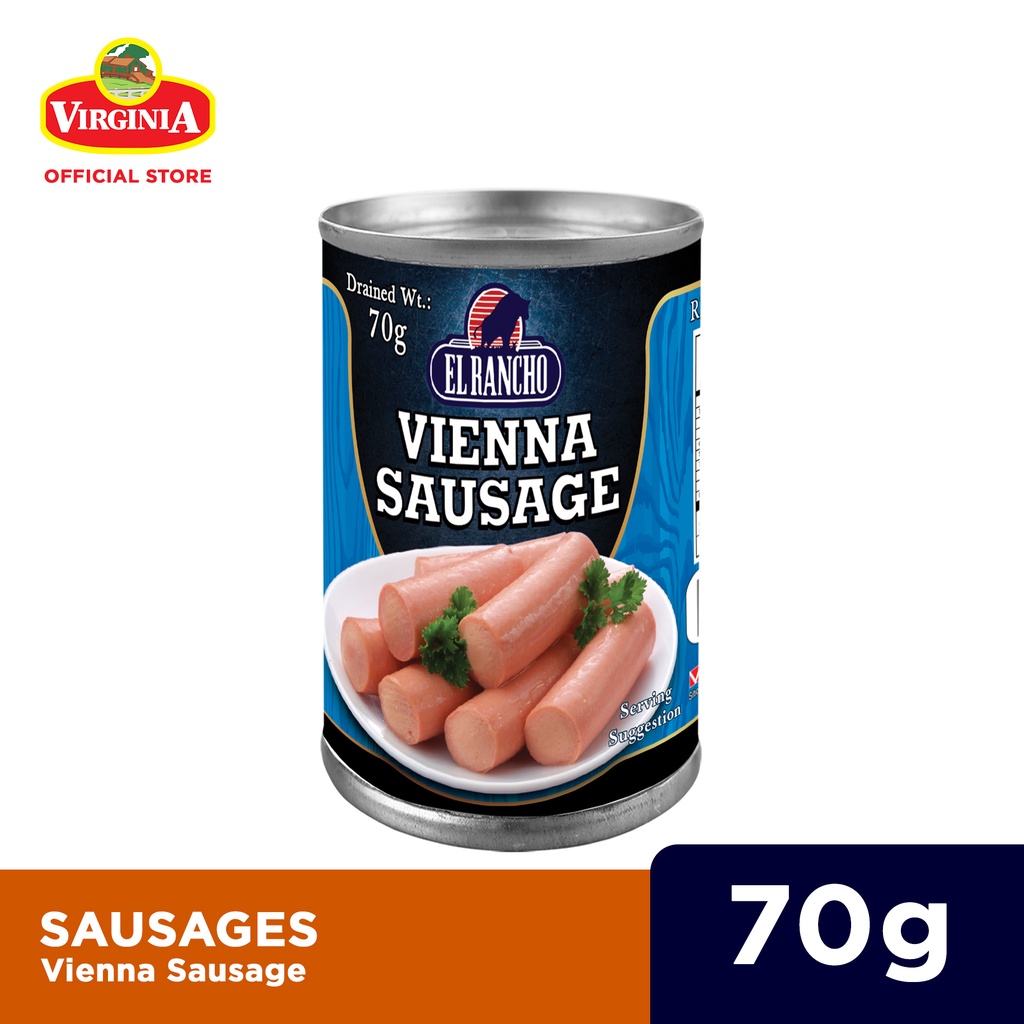 El Rancho Vienna Sausage 70g | Shopee Philippines