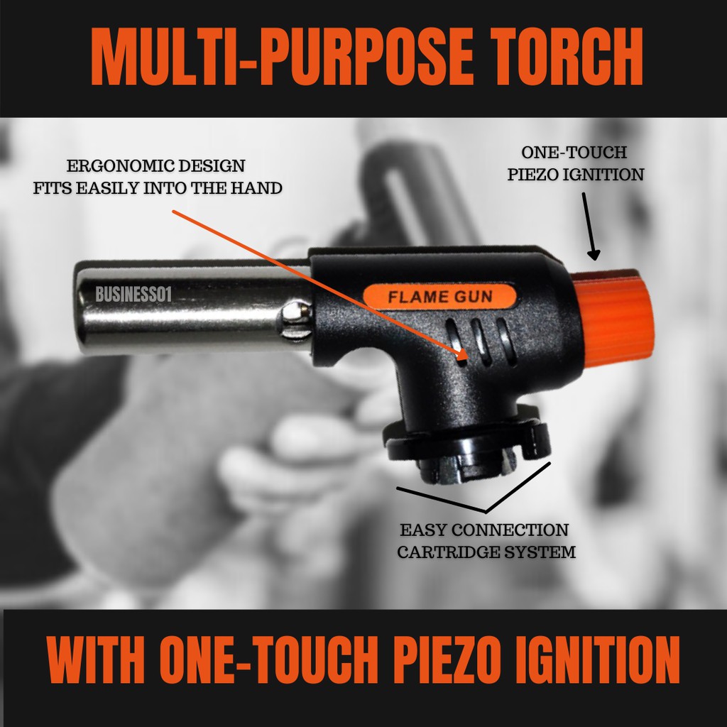 Tools Ni Manong Multi Purpose Gas Torch Gun Handheld Torch Blower