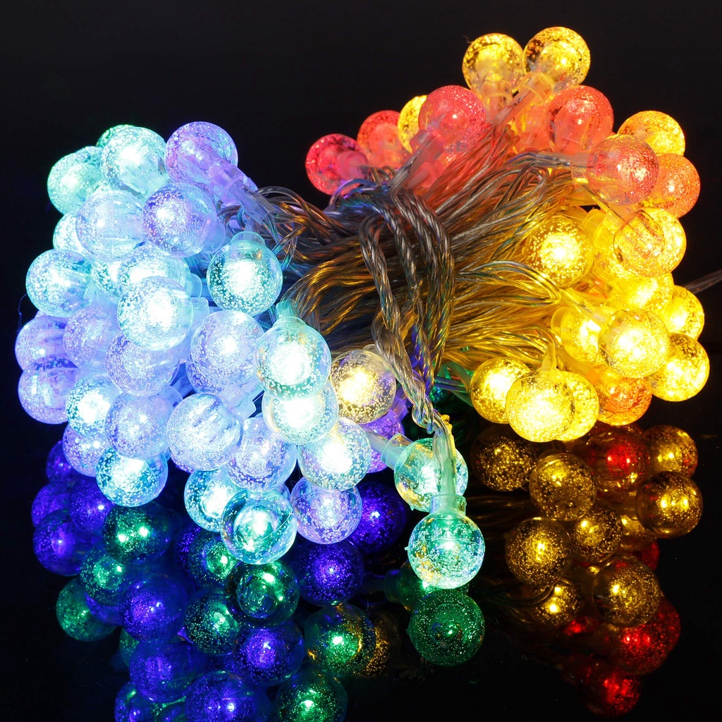 Bubble Globe Fairy String Lights for Christmas outdoor Decorative ...