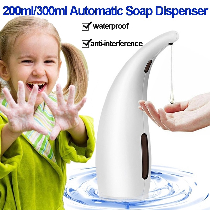 Automatic Liquid Soap Dispenser Infrared Motion Sensor Hands Touch-Free ...
