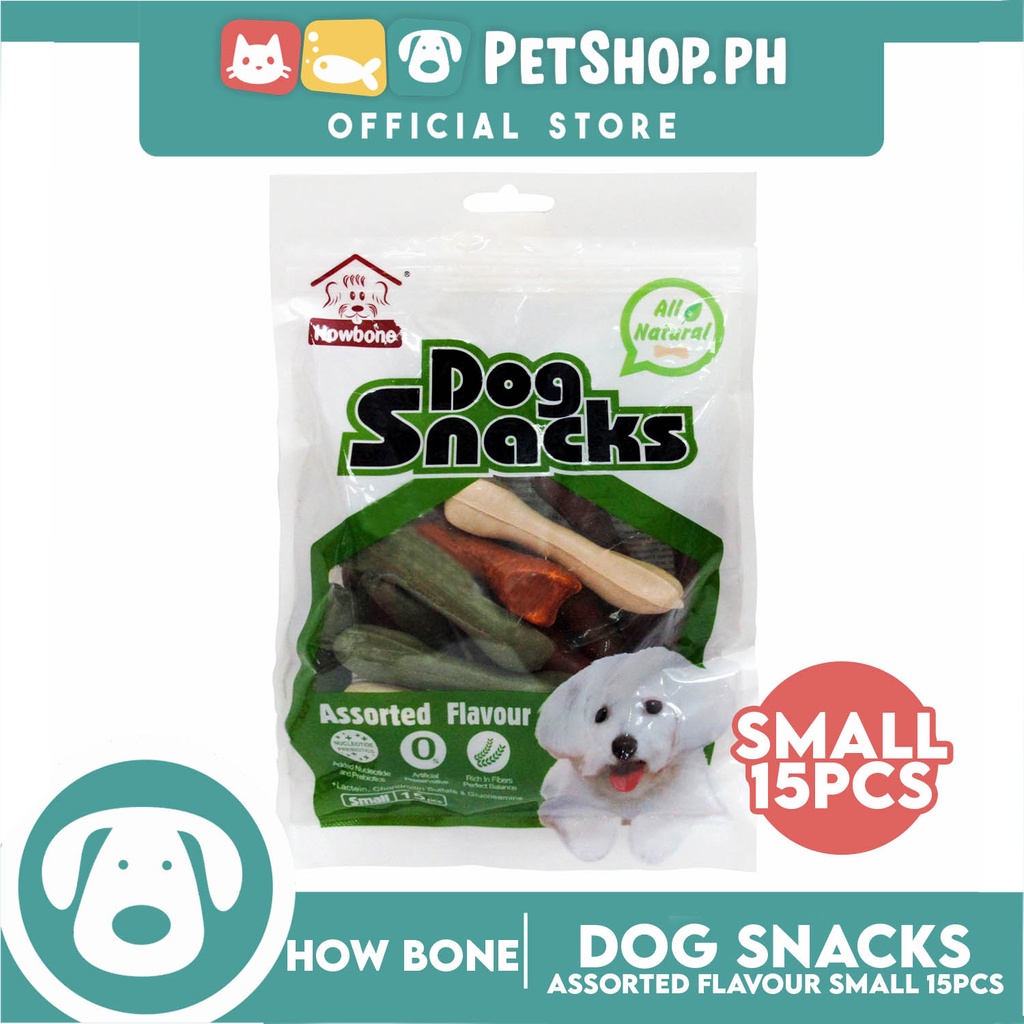 Howbone All Natural Dog Snacks Mix Assorted Flavor 15pcs Shopee Philippines