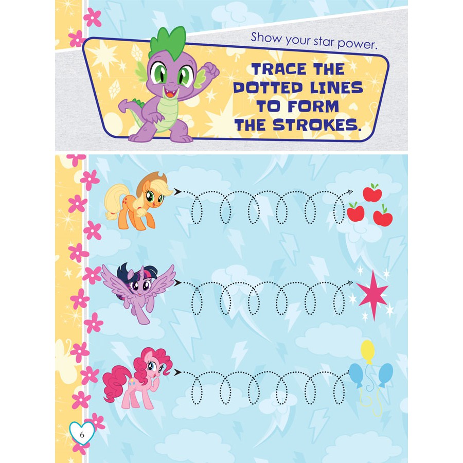 My Little Pony - Writing Book for Capital and Small Letters | Shopee ...