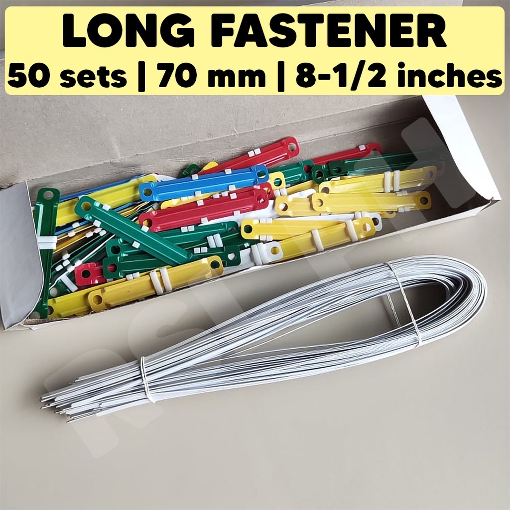 Long Fastener Plastic 8.5 inches 70 mm (7 cm) Fasteners Shopee