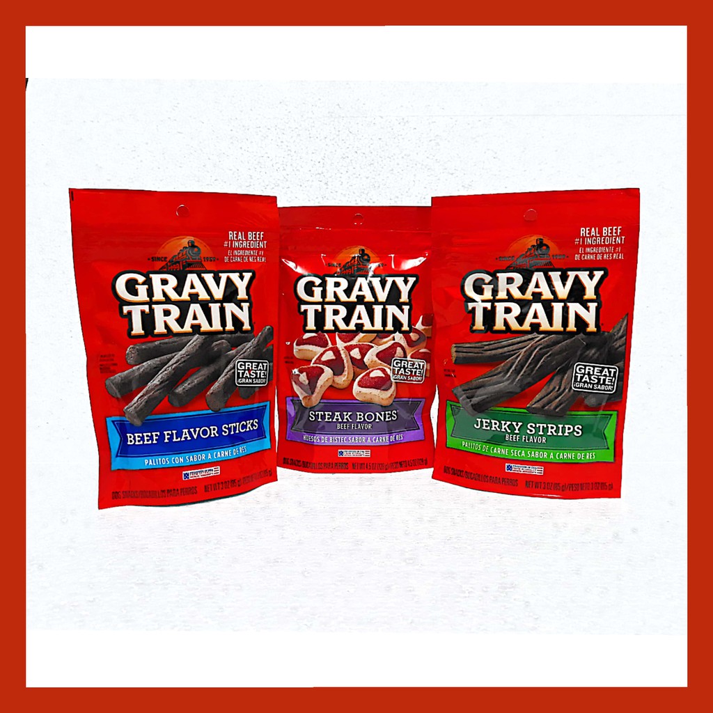 Gravy train beef flavor hot sale sticks