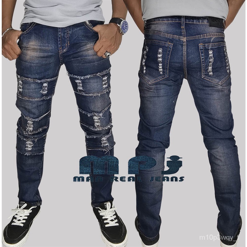 Men Korean Fashions purple Jeans 2021 Harem Pants Mens Japanese Streetwear
