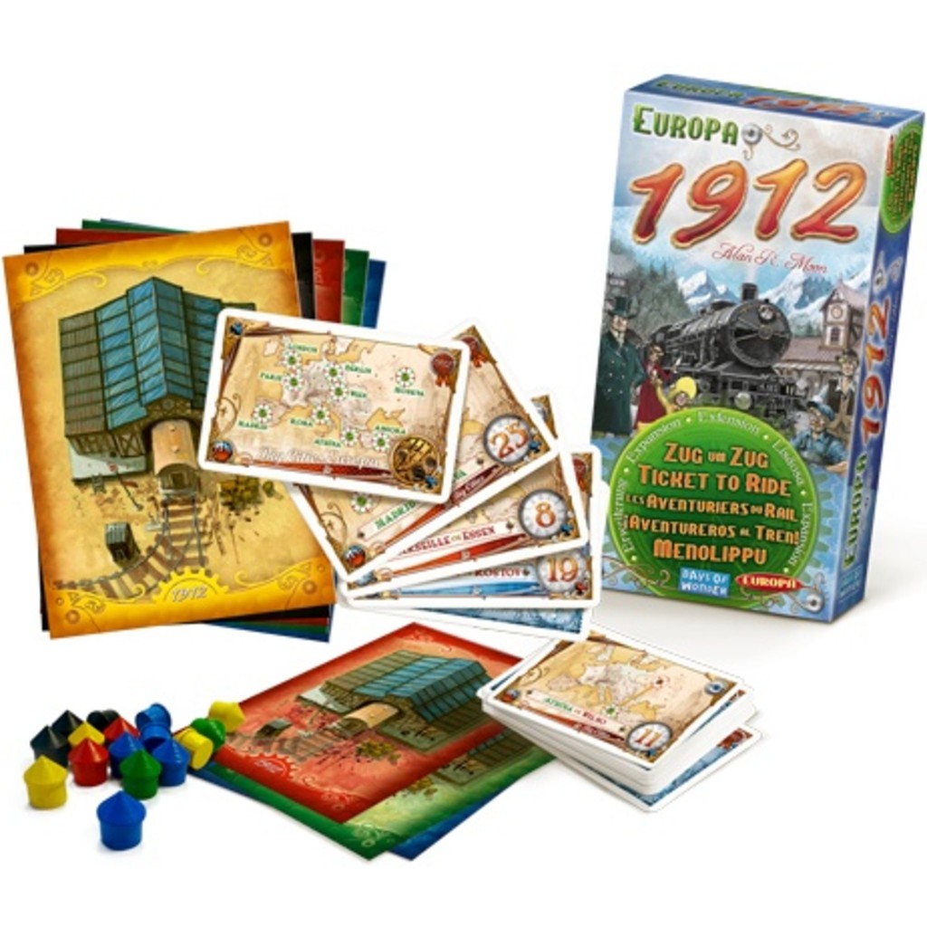 Ticket to Ride : 1912 Europa Expansion | Shopee Philippines