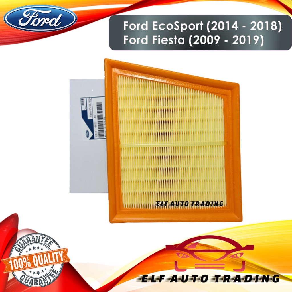 Engine Air Filter for Ford EcoSport (2014 2018), Ford Fiesta (2009