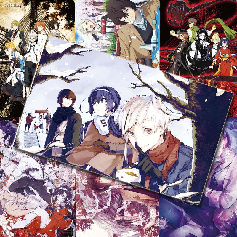 Bungou Stray Dog Poster Dazai Osamu Nakajima Atsushi Edogawa Ranbu and ...