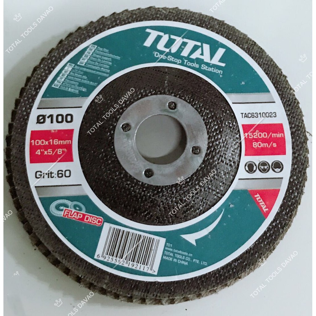 TOTAL tool Flap Disc 4