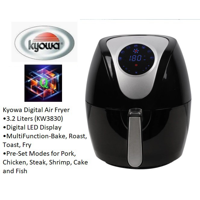 Kyowa Digital Air Fryer 3.2 Liters KW3830 Shopee Philippines